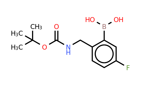 CAS 850568-43-3 | (2-BOC-Aminomethyl-5-fluorophenyl)boronic acid