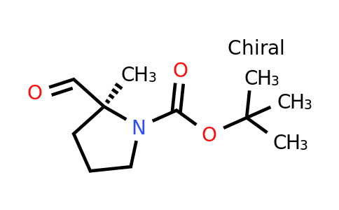 CAS 851028-60-9 | tert-butyl (2S)-2-formyl-2-methylpyrrolidine-1-carboxylate