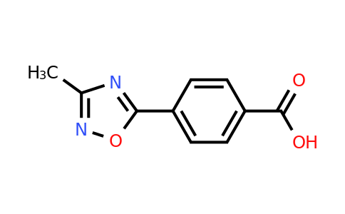 CAS 851048-56-1 | 4-(3-Methyl-1,2,4-oxadiazol-5-YL)benzoic acid