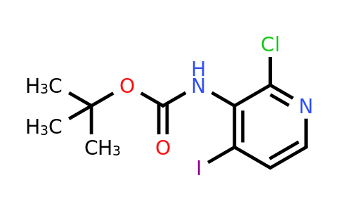 CAS 855784-39-3 | (2-Chloro-4-iodo-pyridin-3-YL)-carbamic acid tert-butyl ester