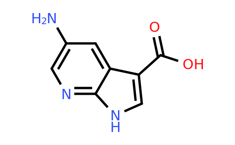 CAS 858340-99-5 | 5-amino-1H-pyrrolo[2,3-b]pyridine-3-carboxylic acid