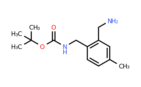 CAS 862205-35-4 | Tert-butyl 2-(aminomethyl)-4-methylbenzylcarbamate