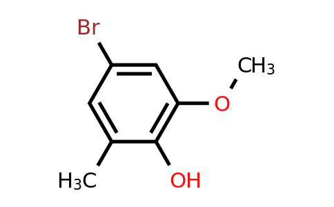 CAS 86232-54-4 | 4-Bromo-6-methyl-2-methoxyphenol