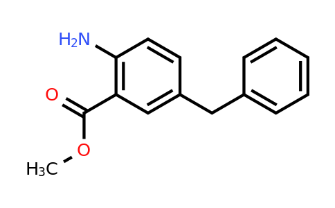 CAS 862671-77-0 | Methyl 2-amino-5-benzylbenzoate