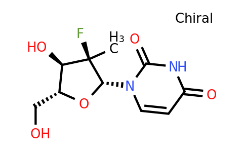 CAS 863329-66-2 | 1-[(2R,3R,4R,5R)-3-fluoro-4-hydroxy-5-(hydroxymethyl)-3-methyloxolan-2-yl]-1,2,3,4-tetrahydropyrimidine-2,4-dione
