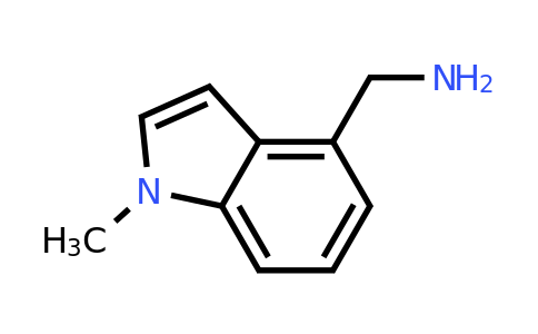 CAS 864264-02-8 | (1-Methyl-1H-indol-4-yl)methylamine