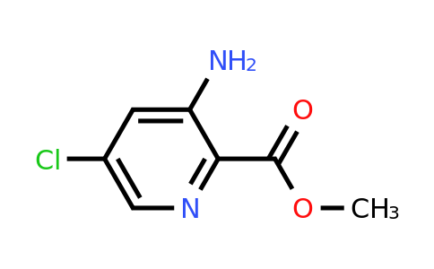 CAS 866775-11-3 | methyl 3-amino-5-chloropyridine-2-carboxylate