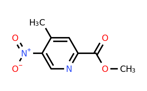 CAS 868551-30-8 | methyl 4-methyl-5-nitropyridine-2-carboxylate