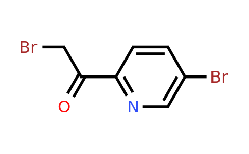 CAS 870694-43-2 | 2-Bromo-1-(5-bromopyridin-2-YL)ethanone