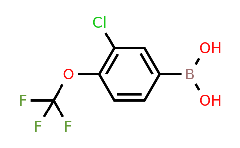 CAS 870822-79-0 | 3-Chloro-4-(trifluoromethoxy)phenylboronic acid