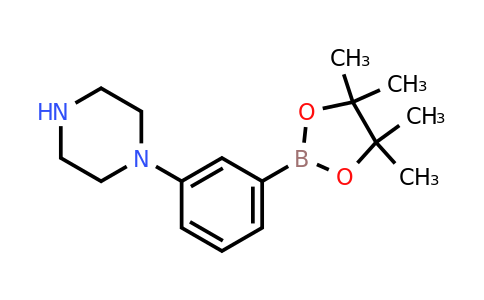 CAS 871125-87-0 | 1-[3-(tetramethyl-1,3,2-dioxaborolan-2-yl)phenyl]piperazine