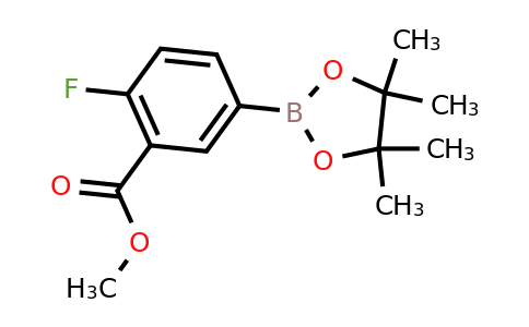 CAS 872459-87-5 | Benzoic acid, 2-fluoro-5-(4,4,5,5-tetramethyl-1,3,2-dioxaborolan-2-YL)-, methyl ester