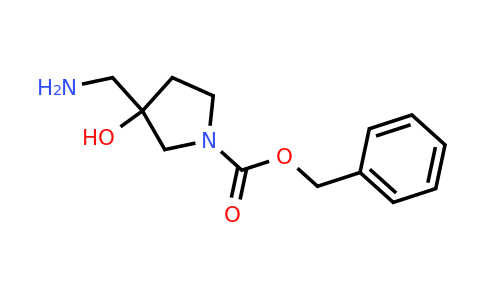 CAS 872715-55-4 | benzyl 3-(aminomethyl)-3-hydroxypyrrolidine-1-carboxylate