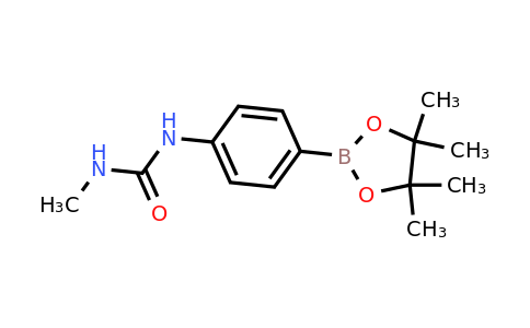 CAS 874290-99-0 | 1-Methyl-3-(4-(4,4,5,5-tetramethyl-1,3,2-dioxaborolan-2-YL)phenyl)urea