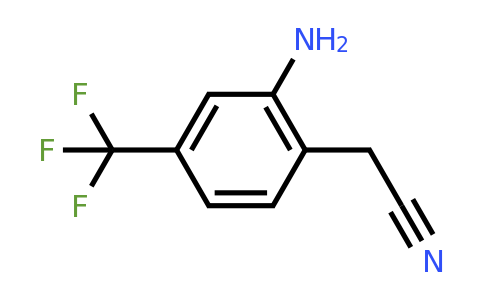 CAS 875099-53-9 | 2-Amino-4-trifluoromethyl phenylacetonitrile