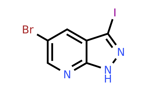 5-bromo-3-iodo-1H-pyrazolo[3,4-b]pyridine