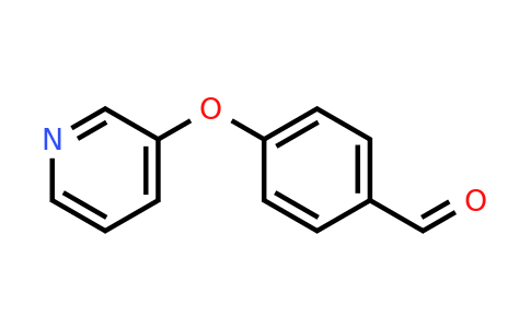 CAS 87626-41-3 | 4-(Pyridin-3-yloxy)benzaldehyde