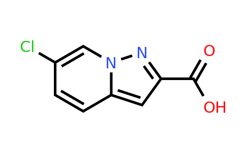 CAS 876379-75-8 | 6-chloropyrazolo[1,5-a]pyridine-2-carboxylic acid