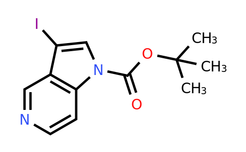 tert-butyl 3-iodo-1H-pyrrolo[3,2-c]pyridine-1-carboxylate