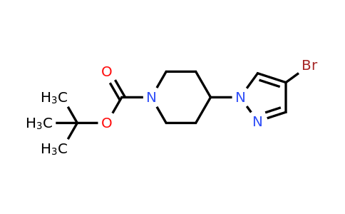CAS 877399-50-3 | 4-(4-Bromopyrazol-1-YL)piperidine-1-carboxylic acid tert-butyl ester