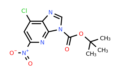 3H-Imidazo[4,5-B]pyridine-3-carboxylic acid, 7-chloro-5-nitro-, 1,1-dimethylethyl ester