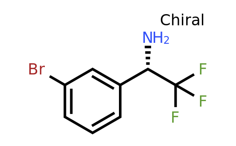 CAS 878539-31-2 | (1S)-1-(3-Bromophenyl)-2,2,2-trifluoroethylamine