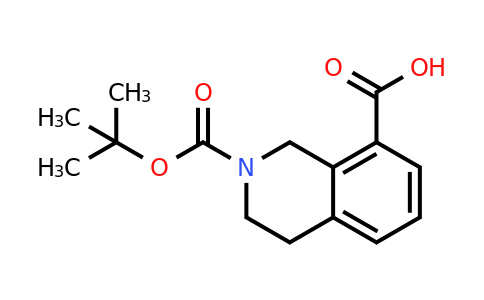 CAS 878798-87-9 | 2-[(tert-butoxy)carbonyl]-1,2,3,4-tetrahydroisoquinoline-8-carboxylic acid