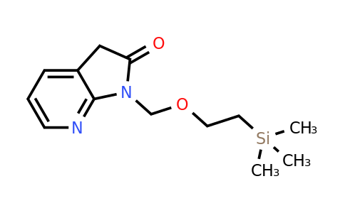 CAS 879132-48-6 | 1-((2-(Trimethylsilyl)ethoxy)methyl)-1H-pyrrolo[2,3-B]pyridin-2(3H)-one