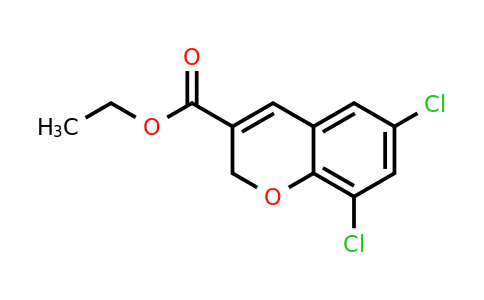 CAS 885270-99-5 | 6,8-Dichloro-2H-chromene-3-carboxylic acid ethyl ester
