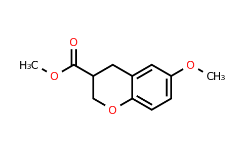 CAS 885271-68-1 | 6-Methoxy-chroman-3-carboxylic acid methyl ester