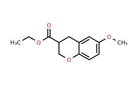 CAS 885271-71-6 | 6-Methoxy-chroman-3-carboxylic acid ethyl ester