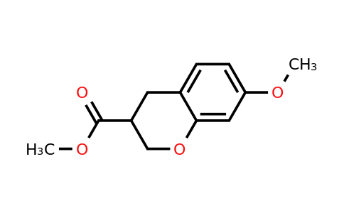 CAS 885271-74-9 | 7-Methoxy-chroman-3-carboxylic acid methyl ester