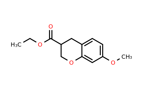 CAS 885271-77-2 | 7-Methoxy-chroman-3-carboxylic acid ethyl ester