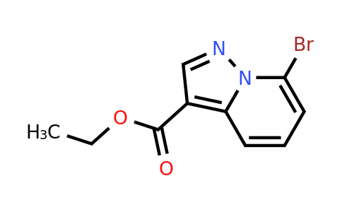 CAS 885276-77-7 | 7-Bromo-pyrazolo[1,5-A]pyridine-3-carboxylic acid ethyl ester