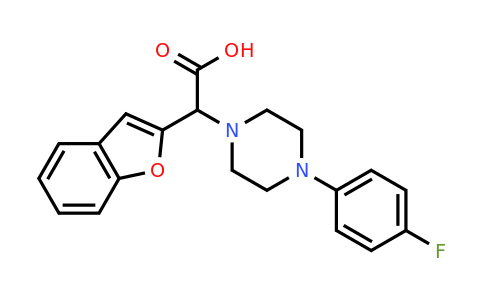 CAS 885276-82-4 | Benzofuran-2-yl-[4-(4-fluoro-phenyl)-piperazin-1-yl]-acetic acid