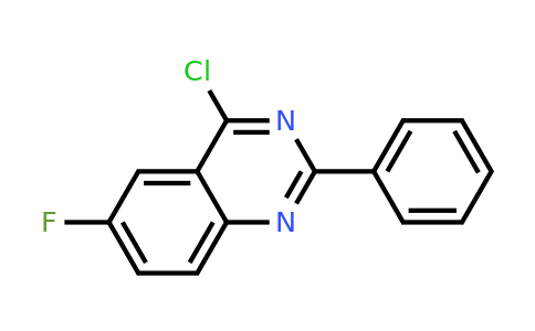 CAS 885277-09-8 | 4-Chloro-6-fluoro-2-phenyl-quinazoline