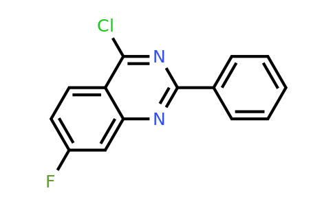 CAS 885277-10-1 | 4-Chloro-7-fluoro-2-phenylquinazoline