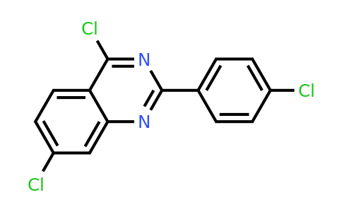 CAS 885277-72-5 | 4,7-Dichloro-2-(4-chloro-phenyl)-quinazoline