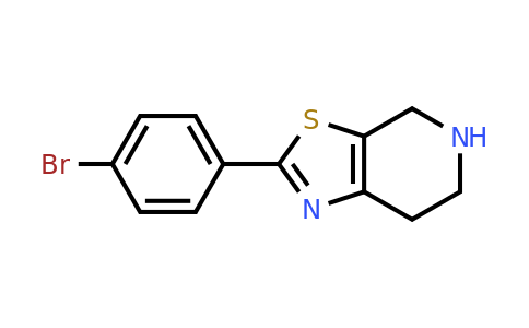CAS 885279-61-8 | 2-(4-Bromo-phenyl)-4,5,6,7-tetrahydro-thiazolo[5,4-C]pyridine