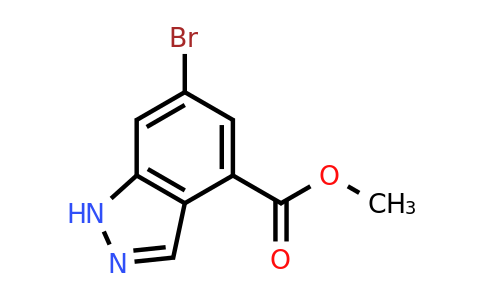 CAS 885518-49-0 | methyl 6-bromo-1H-indazole-4-carboxylate