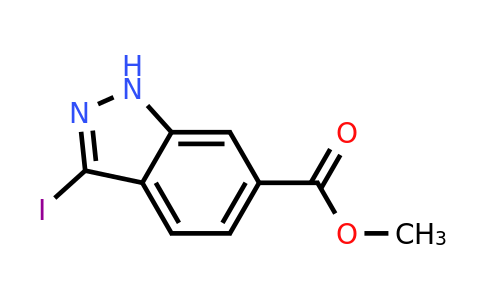 methyl 3-iodo-1H-indazole-6-carboxylate