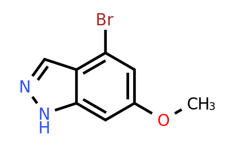 CAS 885520-83-2 | 4-bromo-6-methoxy-1H-indazole