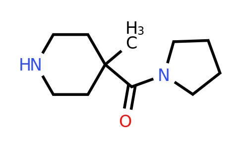 CAS 885523-47-7 | (4-Methylpiperidin-4-YL)pyrrolidin-1-ylmethanone
