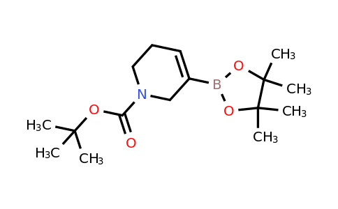 Tert-butyl 3-(4,4,5,5-tetramethyl-1,3,2-dioxaborolan-2-YL)-5,6-dihydropyridine-1(2H)-carboxylate