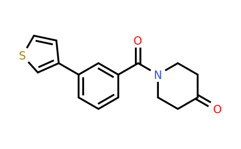 CAS 886363-42-4 | 1-(3-Thiophen-3-YL-benzoyl)-piperidin-4-one