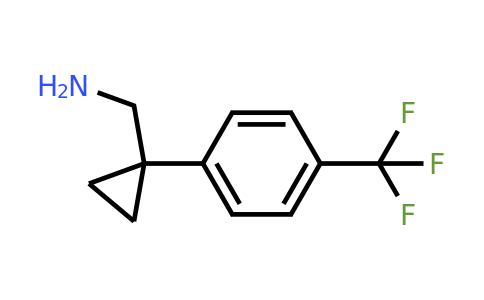 CAS 886365-83-9 | (1-[4-(Trifluoromethyl)phenyl]cyclopropyl)methylamine