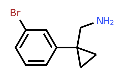 CAS 886365-87-3 | (1-(3-Bromophenyl)cyclopropyl)methanamine