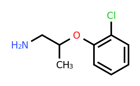 CAS 886763-29-7 | 2-(2-Chloro-phenoxy)-propylamine