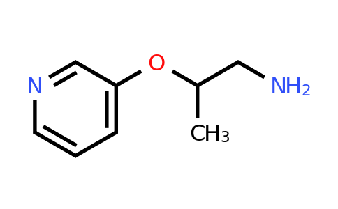 CAS 886763-53-7 | 2-(Pyridin-3-yloxy)propylamine