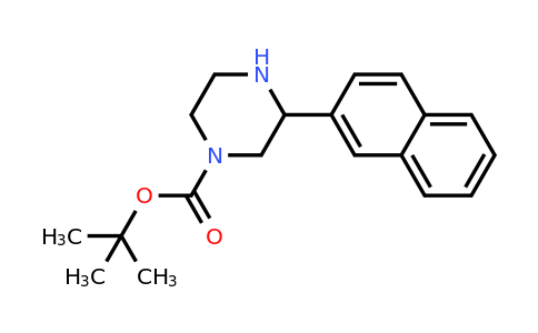 CAS 886770-80-5 | 3-Naphthalen-2-YL-piperazine-1-carboxylic acid tert-butyl ester